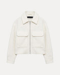 Cropped Wool Jacket