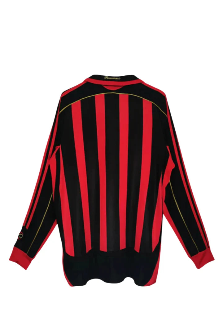 AC Milan Retro 2007-2008 Long Sleeve Home Kit