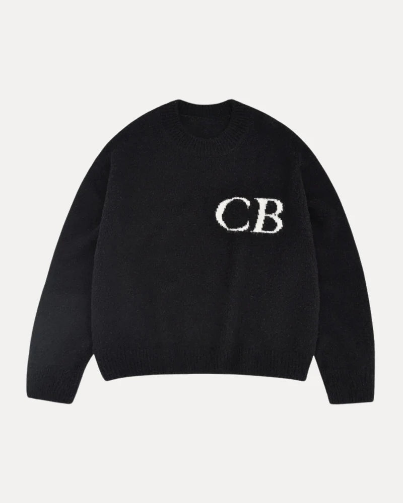 VARSITY KNIT SWEATER