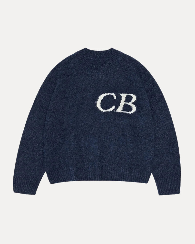 VARSITY KNIT SWEATER