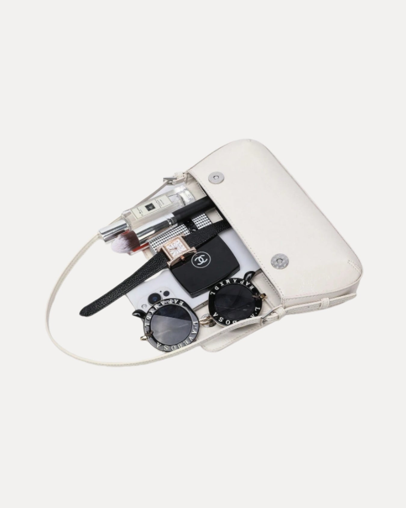 Slim Flap Shoulder Bag