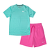 Full Set / M(fits like S) / Mint Green and Pink(shorts)