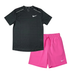 Full Set / M(fits like S) / Black and Pink(shorts)