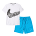Full Set / White and Blue / M