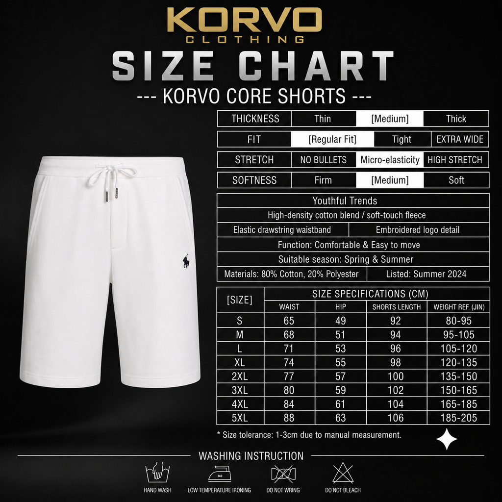summer shorts inspired by Korvo