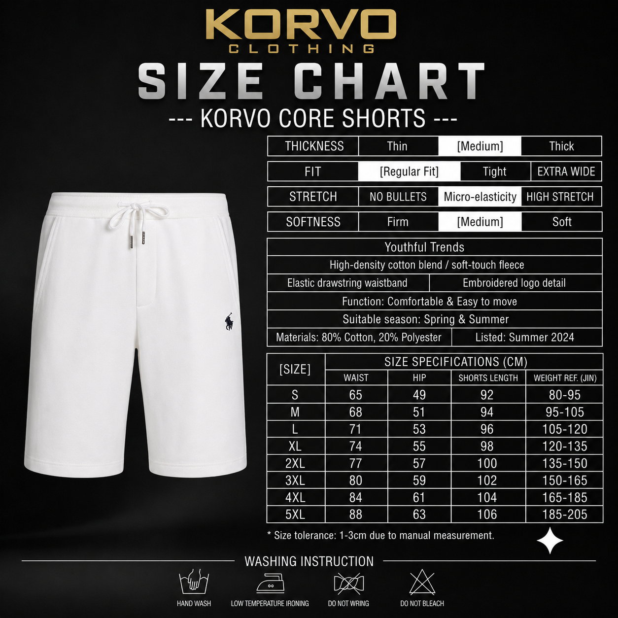 summer shorts inspired by Korvo