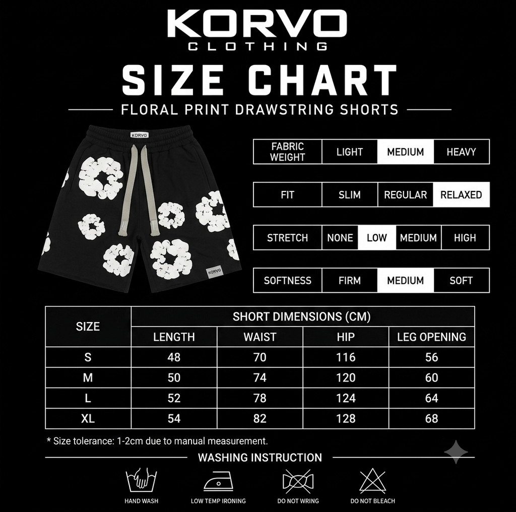 Tears Shorts inspired by Korvo