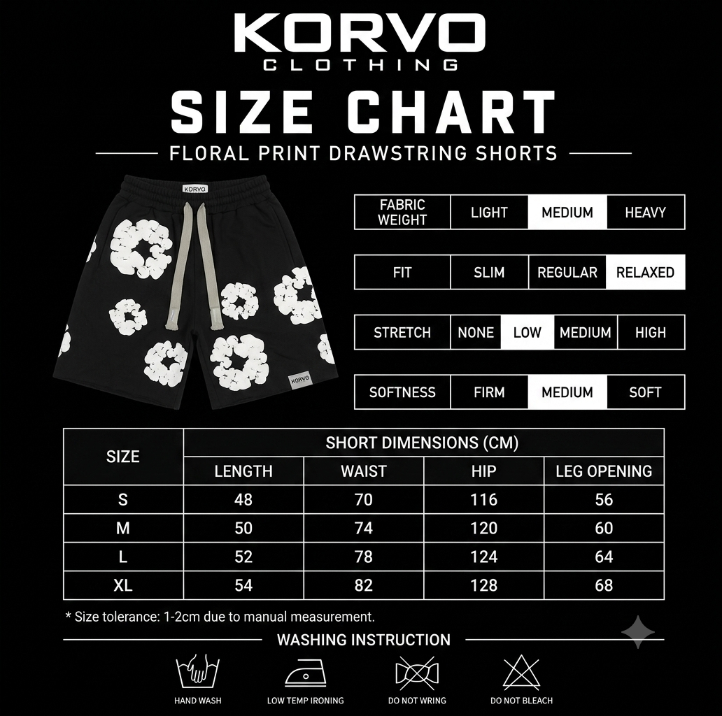 Tears Shorts inspired by Korvo