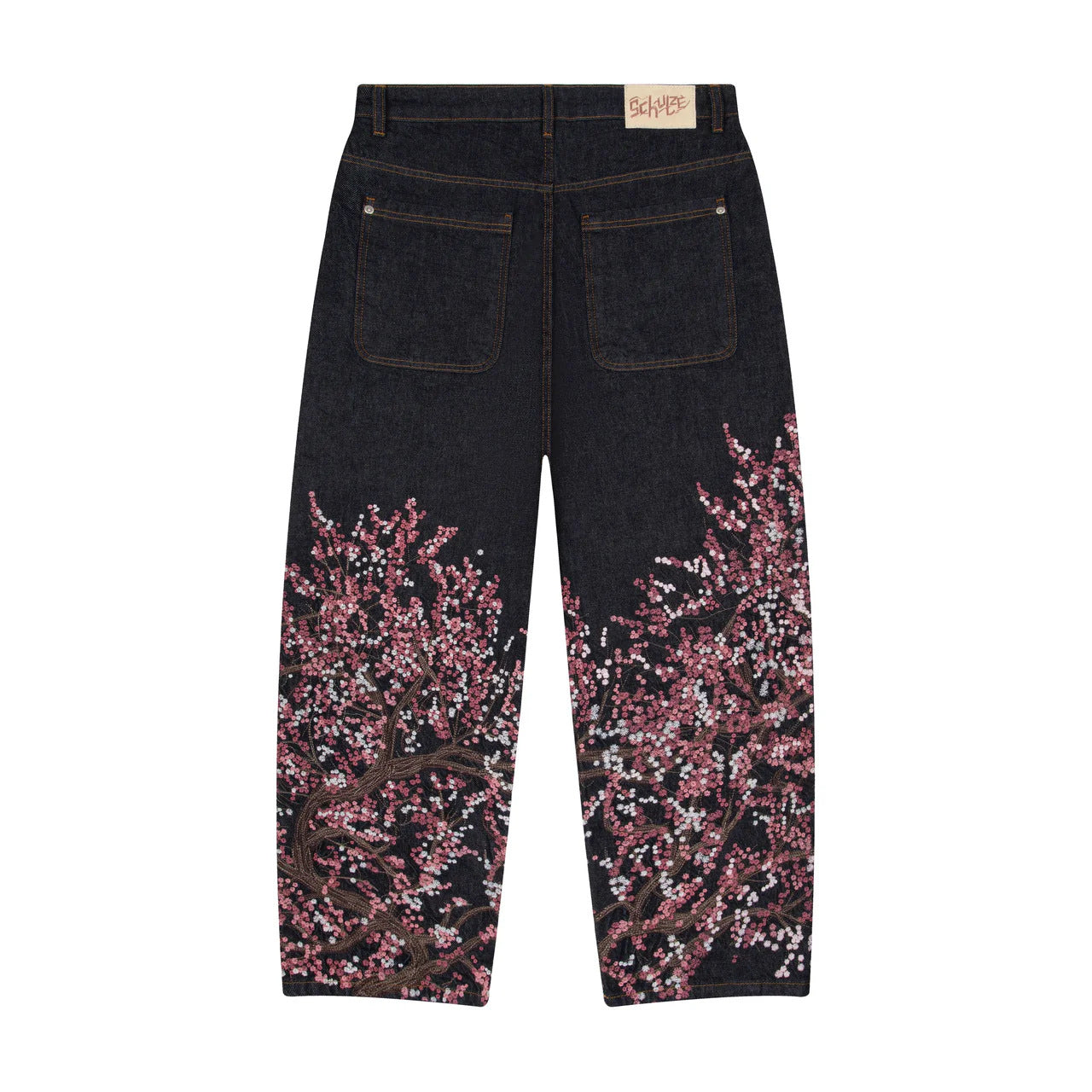 'Blossom' Embroidered Jeans v2
