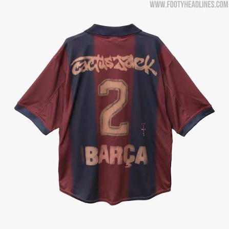 Barca jersey collaboration